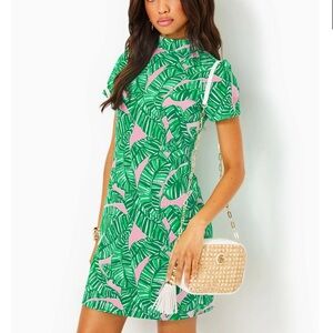 {Lilly Pulitzer} Brand New Hallie Short Sleeve Cotton Dress